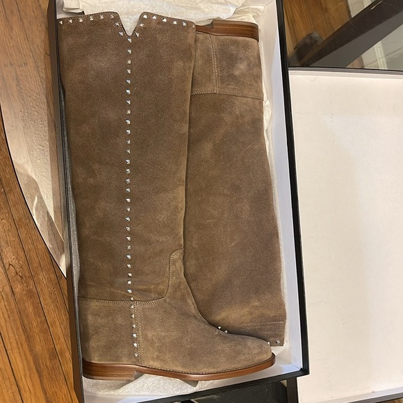 Authentic Italian leather boots bought in Italy & flown back to the US. Size 8.5 - Picture 4 of 7